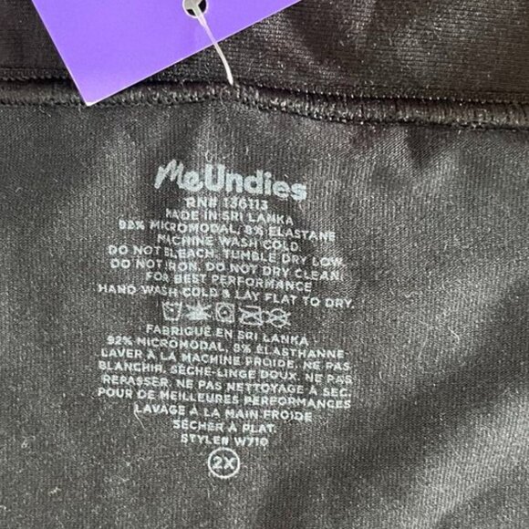 MeUndies UltraModal FeelFree Hipster Panties Black 2XL - Picture 6 of 7
